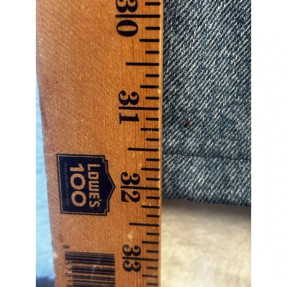 Levi's 505 Regular Fit Jeans Mens 40x32 Blue‎ Flex Denim Workwear Hemmed